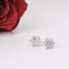 Silver Nakshatra Studs