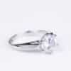 Silver Solitaire ring