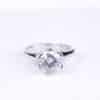 Silver Solitaire ring