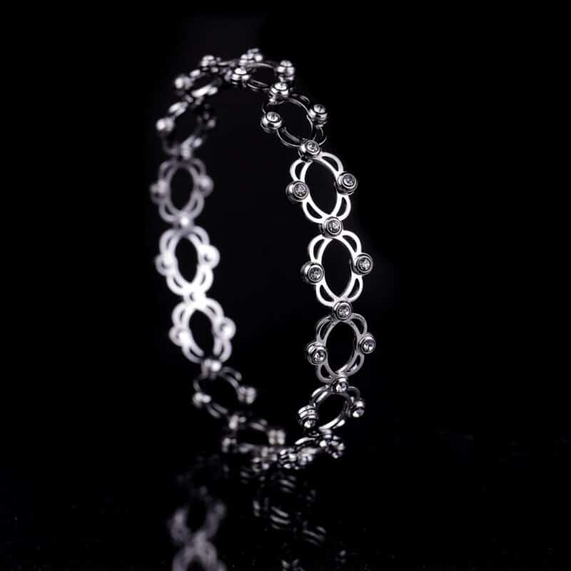 Silver Convertible Bracelet-ring