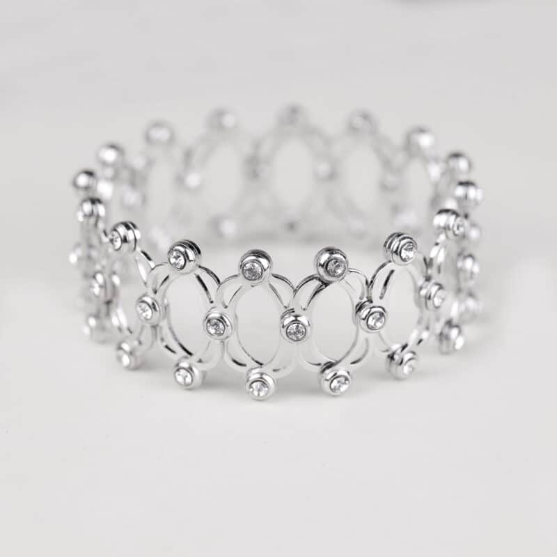 Silver Convertible Bracelet-ring