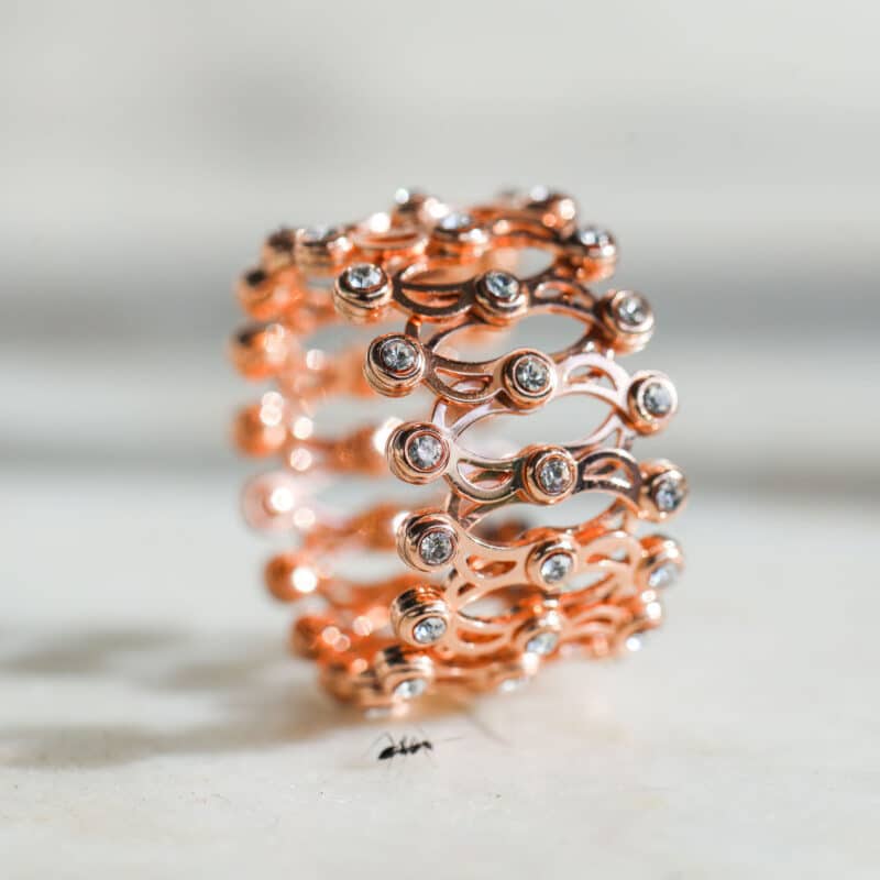 Rose Gold Convertible Ring